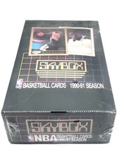1990-91 SkyBox Series 1 Sealed Box with 36 Sealed Packs - Michael Jordan picture