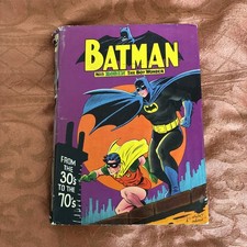 Batman From The 30s To The 70s Hardcover 1971 Crown Publishers Book w/DJ 1st Ed picture