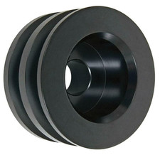 Two Groove Steel Double Groove Alternator Pulley GM Delco Ford Hot Rod 24-1101 picture
