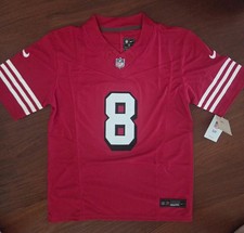Steve Young #8 Stitched Red 49ers Jersey picture
