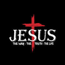 Jesus The Way Truth Life John 14:6 Decal Sticker 4.7x6 picture