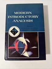 Modern Introductory Analysis 1974 Dolciani Vtg HC Teacher Manuel Version picture