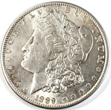 1889 (P) Morgan Silver Dollar 90 % Pure Silver Lightly Circulated Nice Details picture