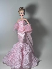 Mermaid Gown OOAK Dress 4 Silkstone Barbie Poppy Parker Integrity Toys FR Doll picture