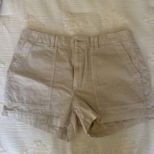 Outerknown Women's Size 30 Cream Cord Shorts EUC picture