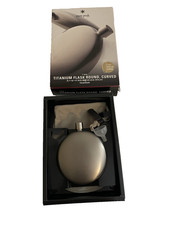 Snow Peak Titanium Round Curved Flask 190ml T-015 RARE NEW IN BOX Japan picture