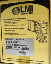 NEW SEALED LMI Milton Roy B131-362SI Chemical Metering Pump 4.5 GPH 50 PSI picture