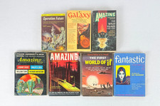 Vintage Sci-Fi Digest Magazine Lot Amazing Fantastic Galaxy (7) picture
