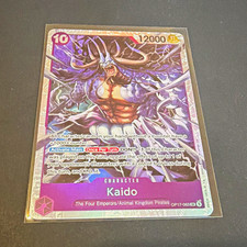 Bandai One Piece Card Game Kaido OP17-063 SR Foil Alternate Art 12000 10 picture