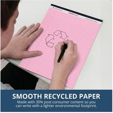 Enviroshades Pink Legal Pads, 36 Pack, Legal Ruled picture