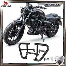 WOLFLINE Crash Bar For Kawasaki Eliminator 450/500 2024-2026 Engine Guard Cage picture