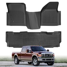 Floor Mats for Ford F250 F350 F450 F550 2008 2009 2010, Bench Seat picture