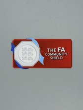 English THE FA COMMUNITY SHIELD Player Size Iron On Patch picture