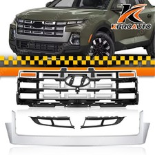Grey Grille with Camera Hole for 2025-2026 Hyundai Santa Cruz 86351-K5500 picture