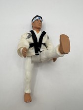 Vintage 1986 Remco Karate Kid Daniel LaRusso Cobra Kai Action Figure 1980s Toy picture