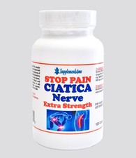 STOP SCIATICA NERVE PAIN  - MADE IN USA - 120 CAPS picture