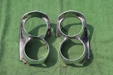 1965 Pontiac Bonneville Catalina headlight bezels 65 picture