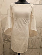 NWT Gianni Bini Ivory Dress M Medium | Beach Courthouse Wedding | MSRP $109 picture