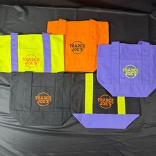 Trader Joe's Trick or Treat Mini Canvas Tote Bag Halloween 2026 NWT - Pick Color picture