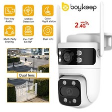 6MP Dual Lens Camera Outdoor 2.4G WIFI PTZ 6MP Smart Home Security IR Cam picture