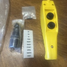 NEW Hubbell Compact Pushbutton Pendant Station - 2 Button - On Off - CPB20 picture