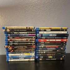 Blu-ray Mixed Movie Lot Bundle, Hunger Games, John Wick, items sold separately  picture