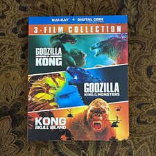Godzilla 3-Film Collection Blu-ray + Digital Code PG-13 (Godzilla vs Kong) picture