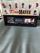 1997 GREG MADDUX ATLANTA BRAVES  DOUBLE TANDEM TRAILER LE 1000 MATCHBOX/WRC picture