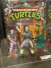 TMNT Playmates 1989 Casey Jones 19 Back AFA 80+ Graded picture