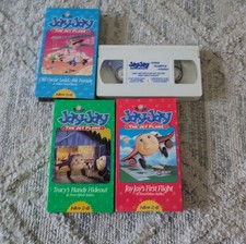 Lot Of (4) Vintage Jay Jay The Jet Plane VHS HTF Rare SAMPLE TAPE  picture