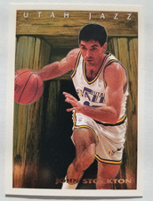 1995-96 Topps Pan For Gold #PFG2 John Stockton Utrah Jazz picture