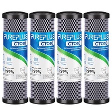 Whole House CTO Carbon Water Filter Cartridge 1 Micron 2.5