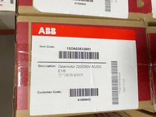 1PC New ABB 1SDA038324R1 220/250V Geared Motor Device Fast Shipping picture