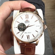 Orient Watch Bambino Classic Men Luxury Gift Automatic Mechanical Leather Strap picture