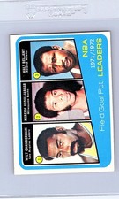 1972-73 Topps League Leaders Kareem Abdul-Jabbar, Wilt Chamberlain #173 VG-EX picture