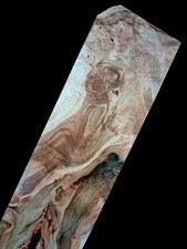 XL MIND BLOWING BIRDSEYE MAPLE Burl wood Blank, Curly MAPLE, Figured AMBROSIA  picture