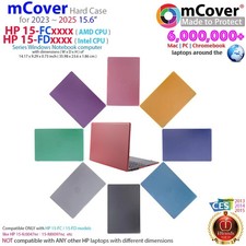 NEW mCover Case for 2023 2025 15.6