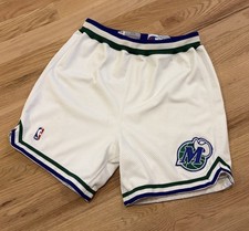 Vintage 1993-94 Dallas Mavericks Team Issued Pro Cut Basketball Shorts Size 42 picture