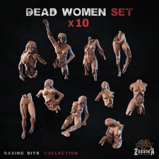 Basing decoration bits   32mm scale.  Dead women picture