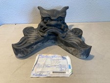 Japanese Vintage Onigawara Tile Temple Roof Ornament Authentic Charm picture