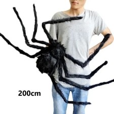 Halloween Big Plush Spider Horror Decoration Outdoor Indoor Party Prop Giant USA picture