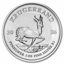 2026 South Africa 1 oz Silver Krugerrand BU picture