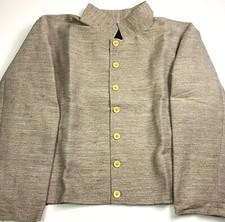 CIVIL WAR CS CSA CONFEDERATE INFANTRY JEAN WOOL SHELL JACKET-2XLARGE 50R picture