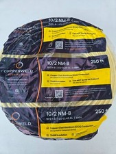 10/2 AWG 250ft with Ground  Copper-Clad Alum. Electrical Wire NM-B picture