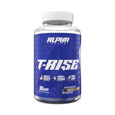 ALPHA SUPPS T-RISE Premium Testosterone Booster Men Muscle Libido Energy 90 Caps picture