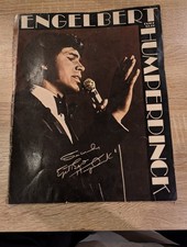 Engelbert Humperdinck Concert Souvenir Tour Program Book 1960s 1970s Vintage picture