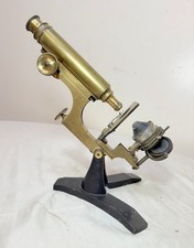 Rare Antique 1876 J Zentmayer Philadelphia USA brass lab microscope 19th century picture