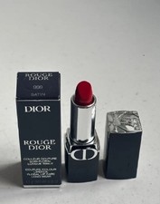 Dior Rouge Dior Couture Colour Refillable Lipstick 999 Satin 0.12oz NEW picture