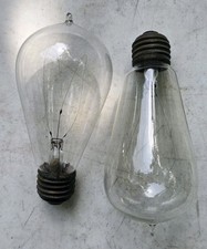 2 - Antique Incandescent Light Bulbs picture