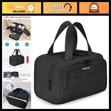 Large Travel Toiletry Bag for Women - Lightweight Wide-Open Makeup Organizer wit picture